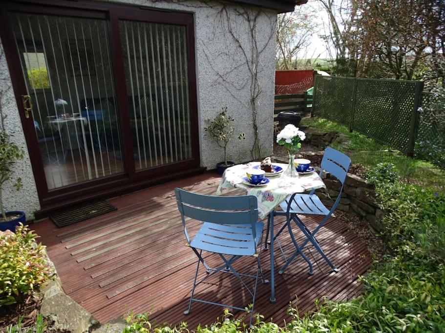 Oakey Orchard - Cosy Apartment In Tamar Valley, Cornwall Saint Dominick Exteriör bild